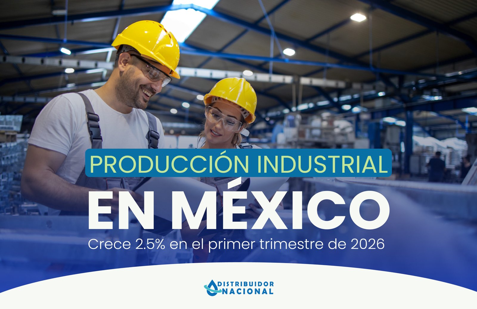 producción industrial en México