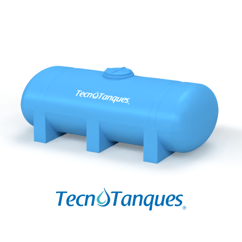 Tanque Horizontal Tecnotanques 3,000Lts.